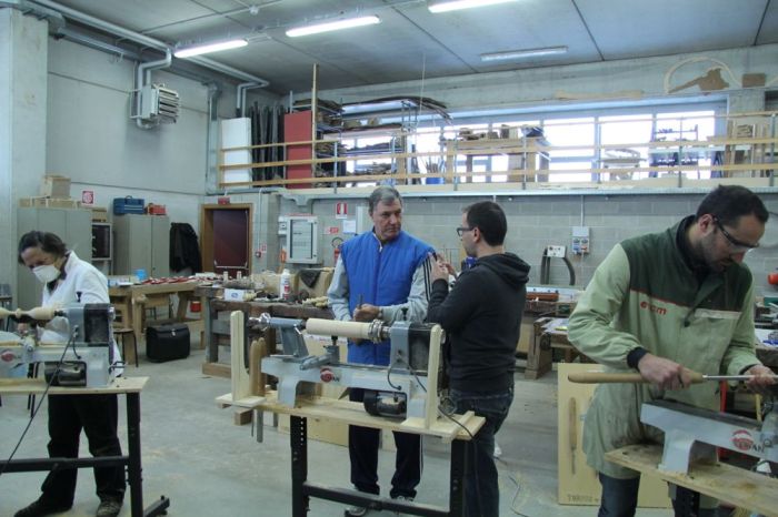corso tornitura legno