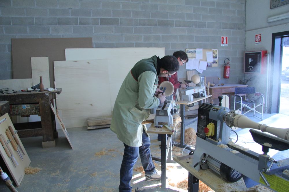 corso tornitura legno
