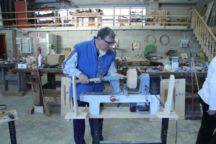 corso tornitura legno