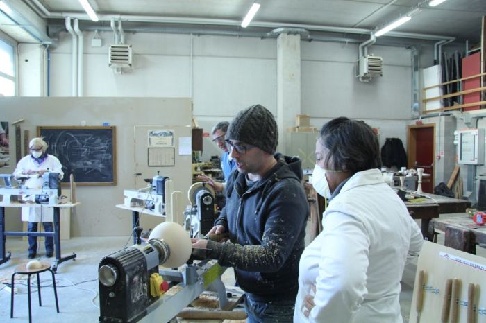corso tornitura legno