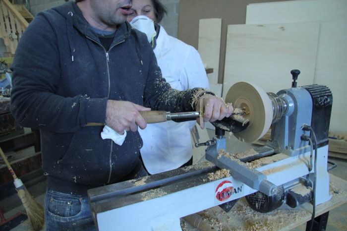 corso tornitura legno