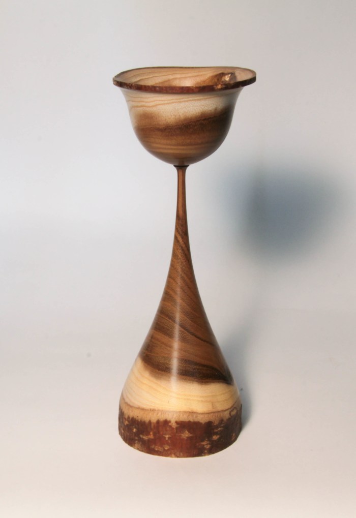 calice tornitura legno