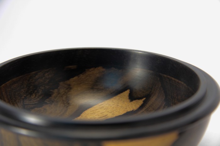 scatola in ziricote tornitura artistica legno